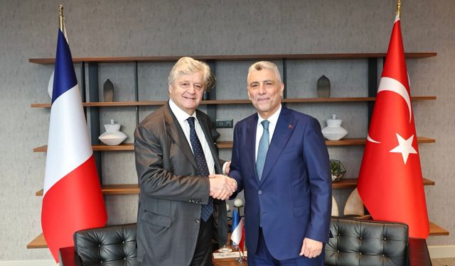 Bakan Bolat ve Nicolas Forissier İstanbul'da görüştü