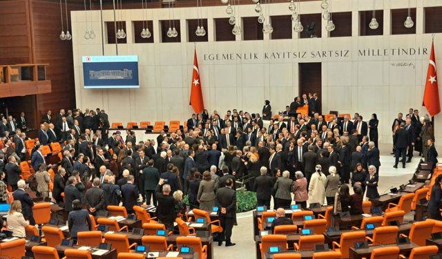 TBMM Karıştı! Yumruklar Konuştu