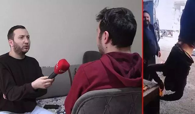 Ankara’da zihinsel engelli gence skandal “şaka”: Ayağından vince astılar