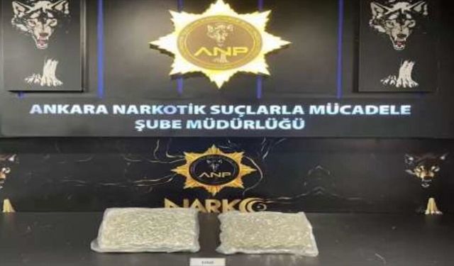 Başkentte uyuşturucu operasyonu: 2 tutuklu