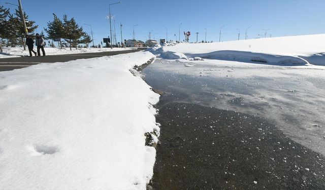 Bazı illerde termometreler sıfırın altına düştü