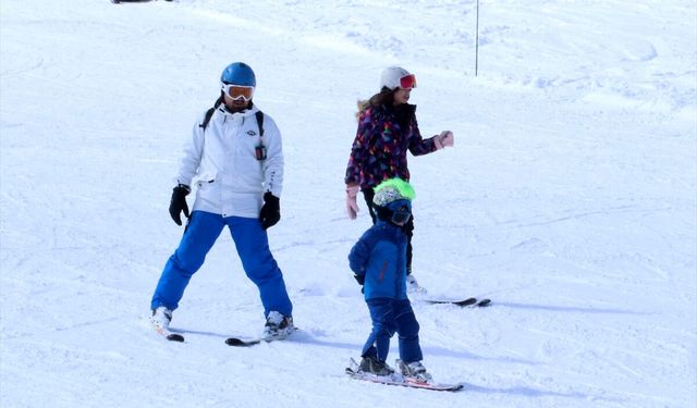 Erciyes'te hafta sonu yoğunluğu