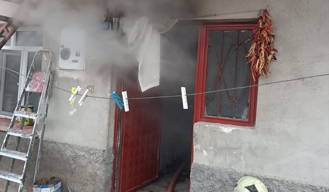 Konya'da korkutan yangın