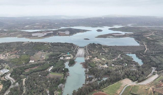 Mersin'de barajların doluluk oranı arttı