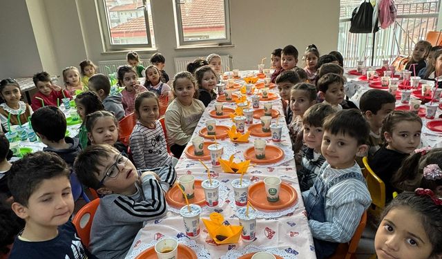 Pursaklar'da öğrencilere 'tekne orucu' etkinliği gerçekleştirildi