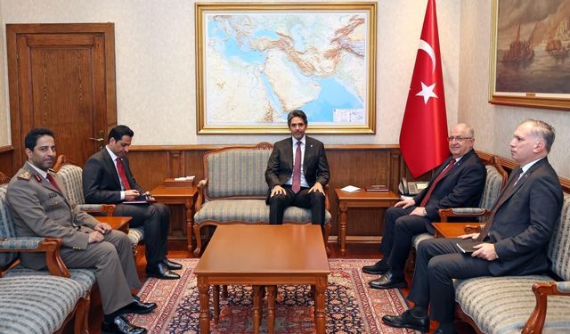 Bakan Güler, Katar Büyükelçisi ile görüştü