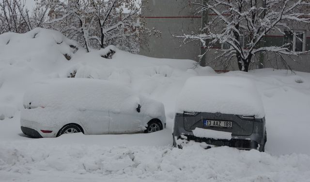 Bitlis’te kar kalınlığı 50 santimetreye ulaştı, 288 köy yolu ulaşıma kapandı
