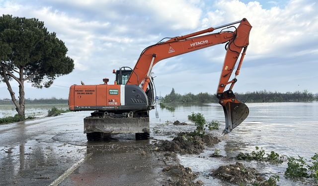 Büyük Menderes Nehri Tekrar Taştı