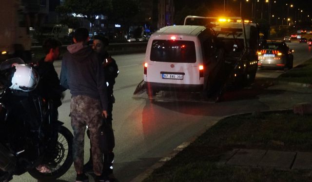 'Dur' ihtarına uymayan alkollü sürücüye ceza