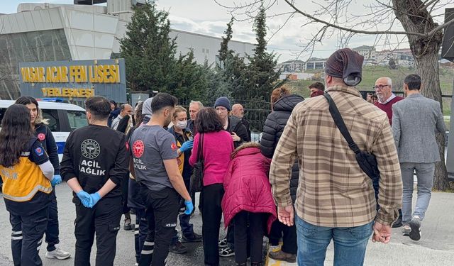 Fen lisesinin laboratuvarı patladı