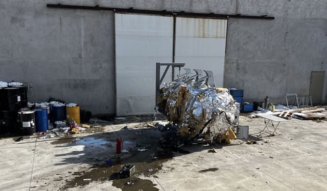 Kayseri'de fabrikada korkutan patlama!