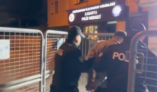 Küçükçekmece'de havai fişek atan şüpheliye gözaltı