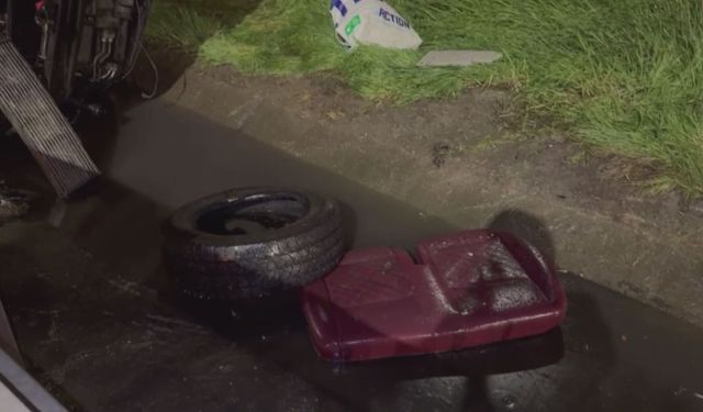 Kuzey Marmara Otoyolu'nda kaza can aldı!