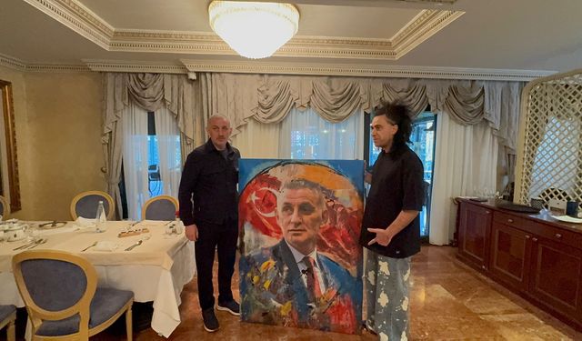 TFF Başkanı Hacıosmanoğlu'na Özel Hediye