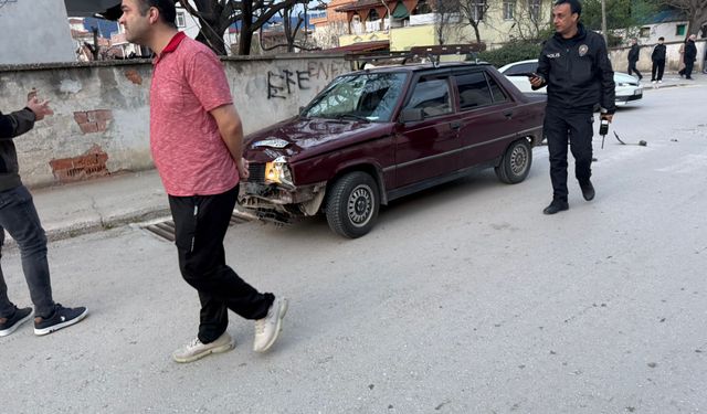 Tokat'ta korkutan kaza: 2 yaralı