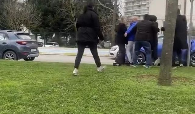 Trafik tartışması kavgaya döndü