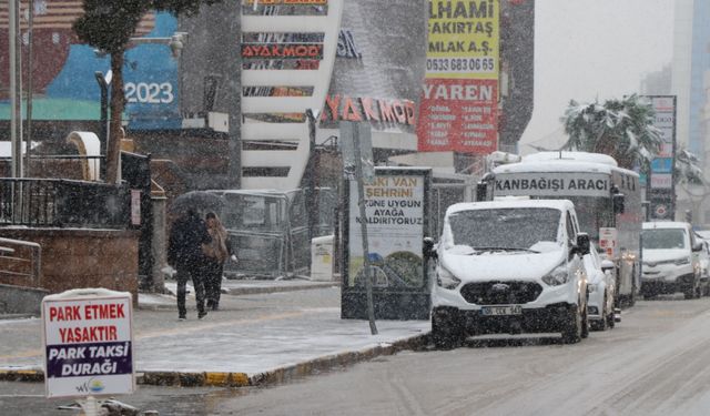 Van mart sonu beyaza büründü