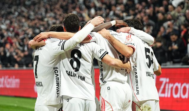 Beşiktaş’tan Rizespor’a 4 Gollü Darbe! Kartal Kupada Lider Çeyrek Finalde