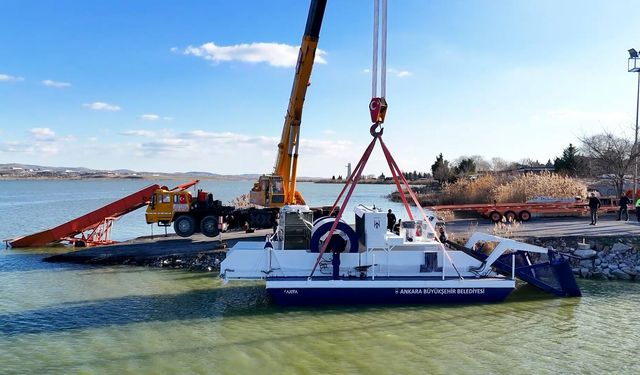 ABB, Başkent Göl ve Göletlerinde Temizlik Çalışmalarını Yoğunlaştırdı