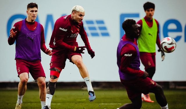 Galatasaray’da Derbi Mesaisi Başladı! Beşiktaş Maçı Öncesi 3 Yıldız Takımla Çalıştı