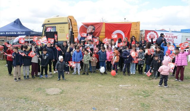 Eskişehir'de gökyüzünü uçurtmalar süsledi