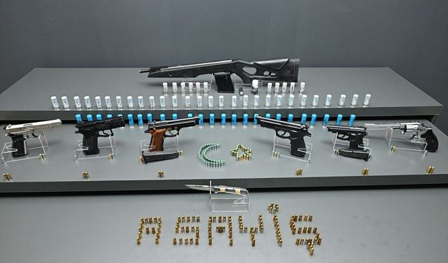 Kırşehir'de ruhsatsız silah operasyonu