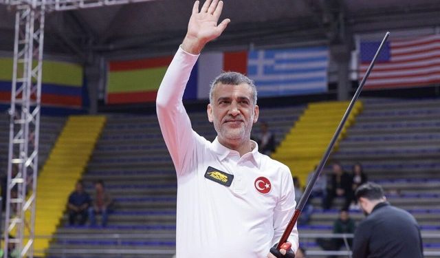 Milli bilardocudan bronz madalya