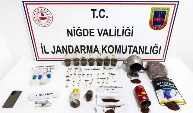 Niğde'de Uyuşturucu Operasyonu