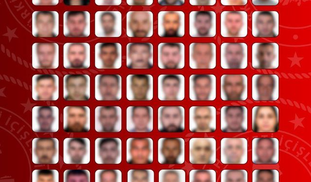 16'sı kırmızı bültenle aranan 61 suçlu yurt dışında yakalandı