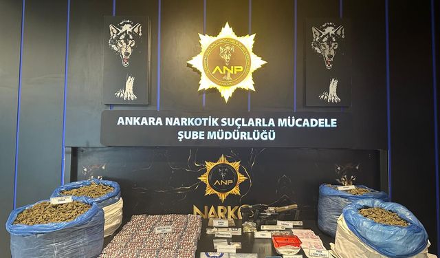 Ankara'da uyuşturucu operasyonu: 41 tutuklama
