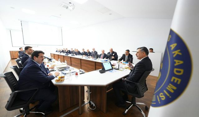 Bakan Çiftçi'den Polis Akademisi Başkalığı ziyareti