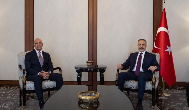 Bakan Fidan, ABD Büyükelçisi Barrack ile Görüştü