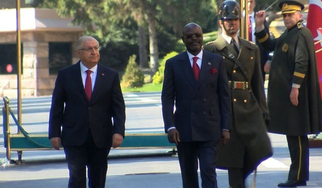 Bakan Güler ve Muadiamvita görüşme gerçekleştirdi