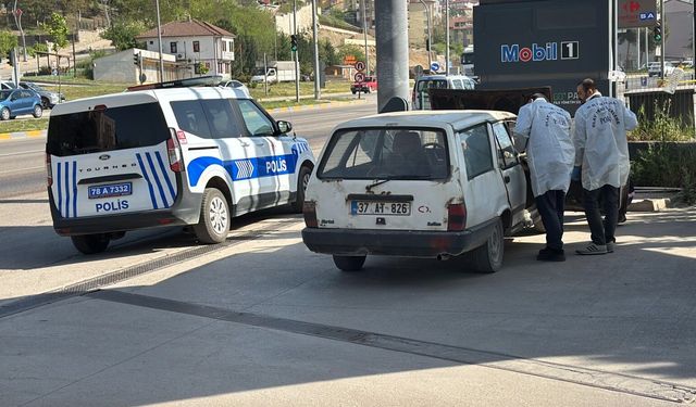 Çalınan otomobil terk edilmiş halde bulundu