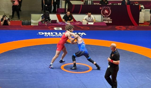 Cengiz Arslan Bronz Madalya İçin Minderde