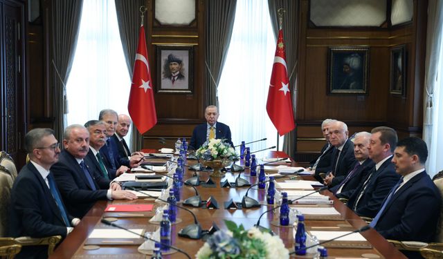 Cumhurbaşkanlığı Yüksek İstişare Kurulu Cumhurbaşkanlığı Külliyesi'nde toplandı