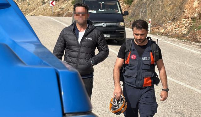 Dağda Kaybolan Kişi Dronla Bulundu