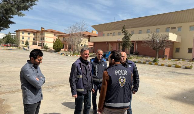 Mardin'de Okul Güvenliği Arttırıldı