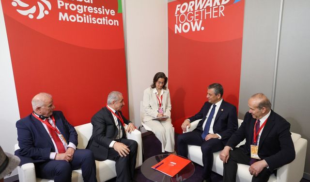 Özgür Özel ve Muhammed Iştiyye görüştü