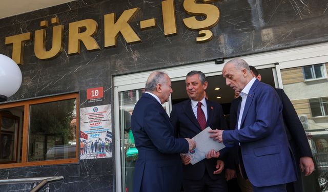 Özgür Özel'den Ergün Atalay'a ziyaret