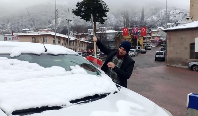 Posof beyaza büründü