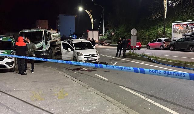 Rize'de inşaat işçileri arasında kavga çıktı