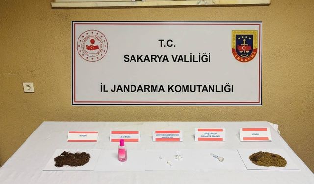 Sakarya'da uyuşturucu operasyonu