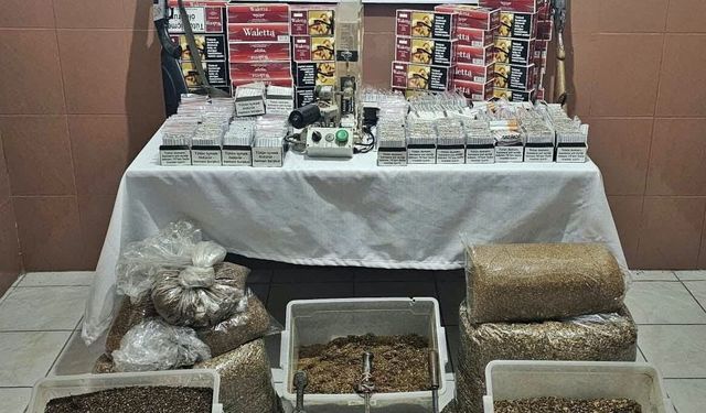 Sakarya'nın 3 ilçesinde kaçak tütün operasyonu