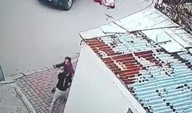 Tartıştığı eşinin ayaklarını ezdi