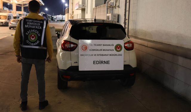 Yılın ilk çeyreğinde 280 milyon liralık kaçak araç operasyonu yapıldı