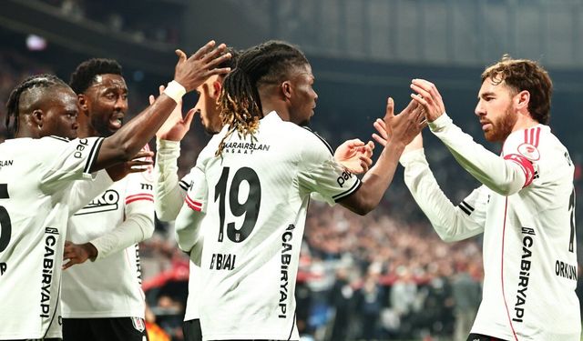 Beşiktaş Alanyaspor Engelini 3 Golle Aştı