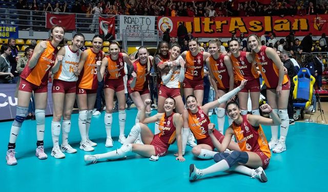 Galatasaray Daikin CEV Kupası Finalinde Deplasmanda Kazandı!