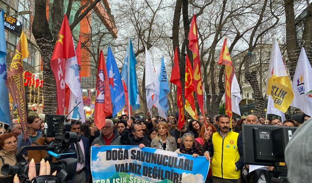 Akbelen Direnişinde tutuklanan Esra Işık için Ankara’da bir araya geldiler