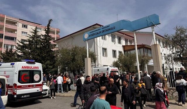 Kahramanmaraş'ta ki okul saldırıda can kaybı yükseldi!